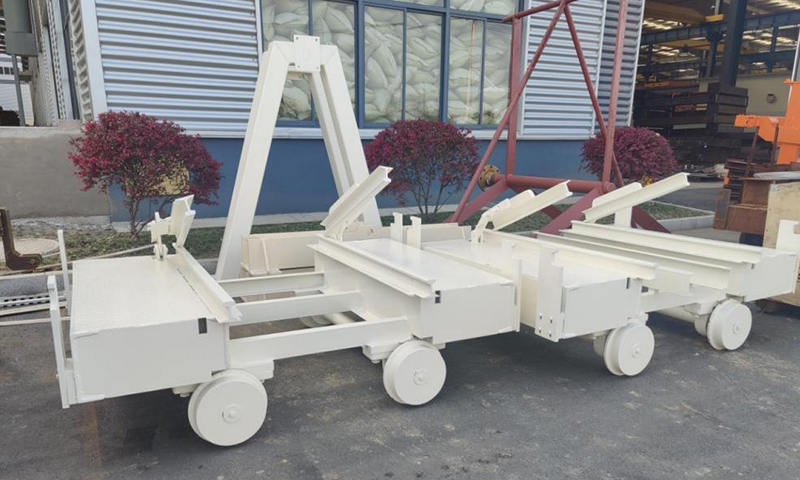 오토 클레이브 전에 브리지 카트