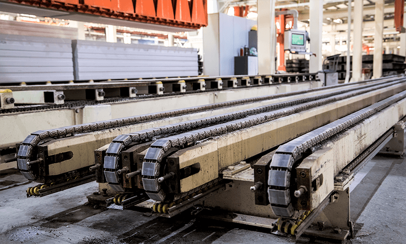 체인 결합 기계